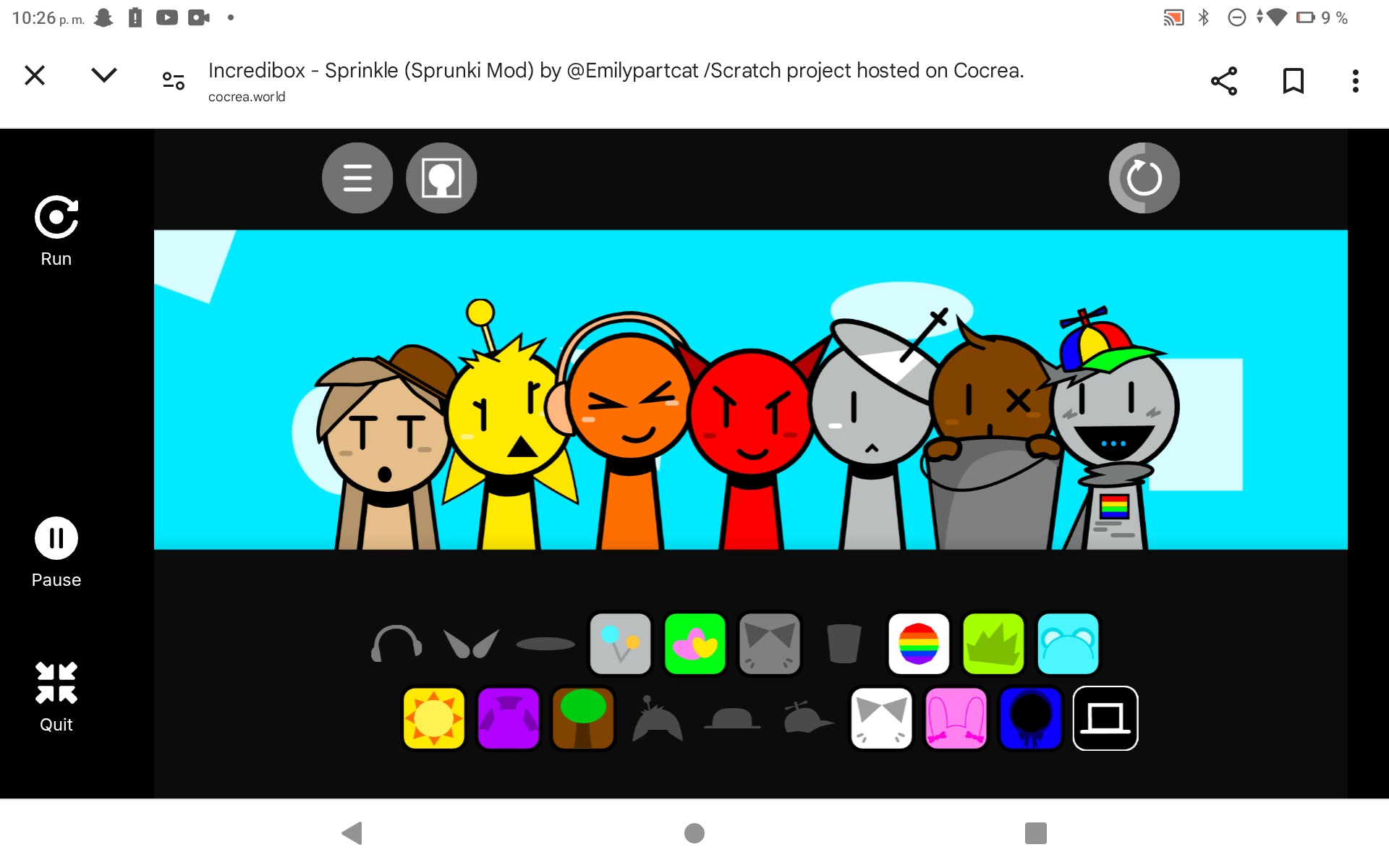 Incredibox - Sprinkle (Sprunki Mod) by @Emilypartcat /Scratch project ...