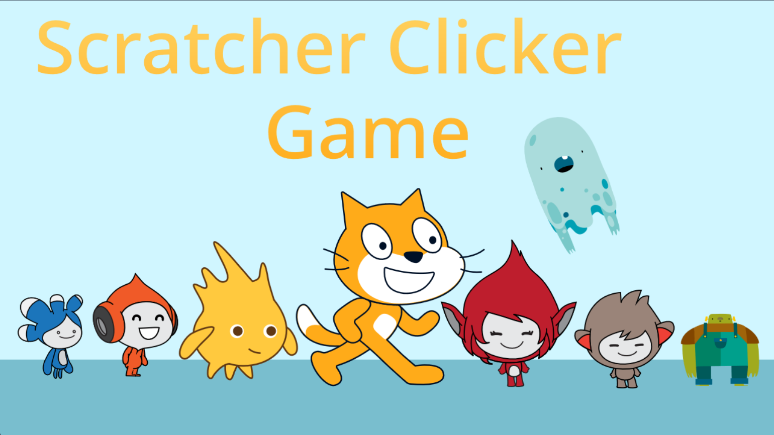 Scratcher clicker game by Fath11 /Scratch project hosted on Cocrea.